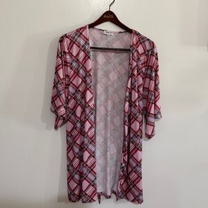 Plaid Robe